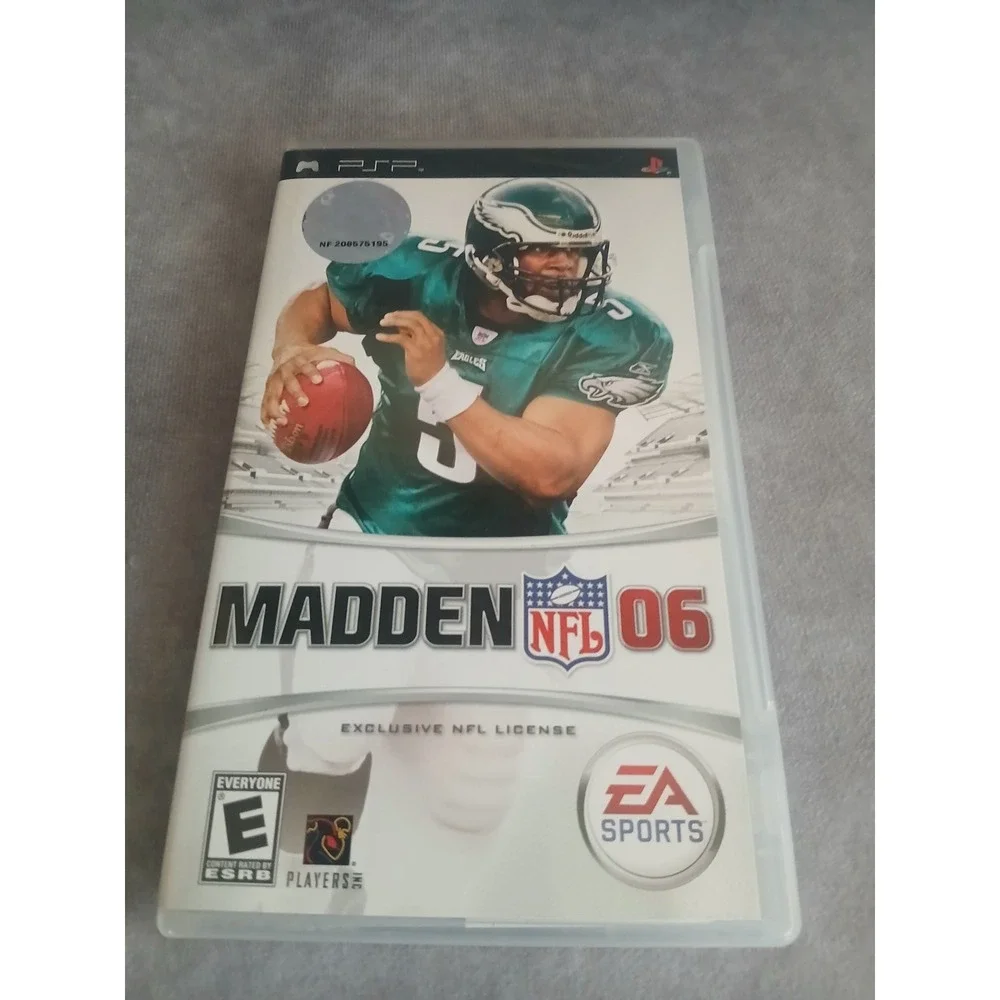 Sony PSP Game Bundle FIFA Soccer and Madden NFL 06 EA Sports UMD with Manuals